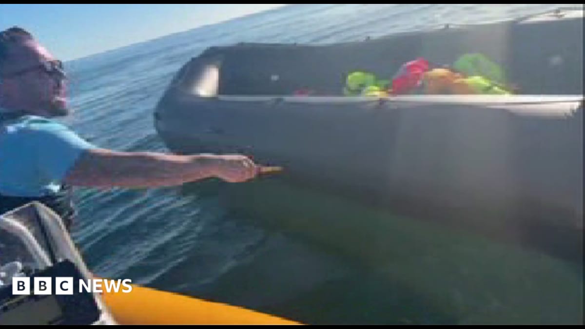 Daniel Thomas arrested over video of dinghy slashing