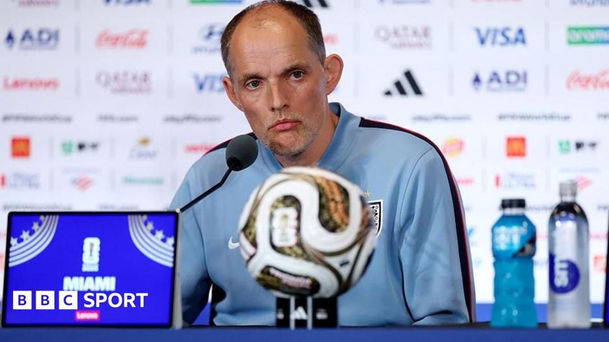 World Cup 2026: England coach Thomas Tuchel defends semi-final tactics in Argentina loss - BBC Sport